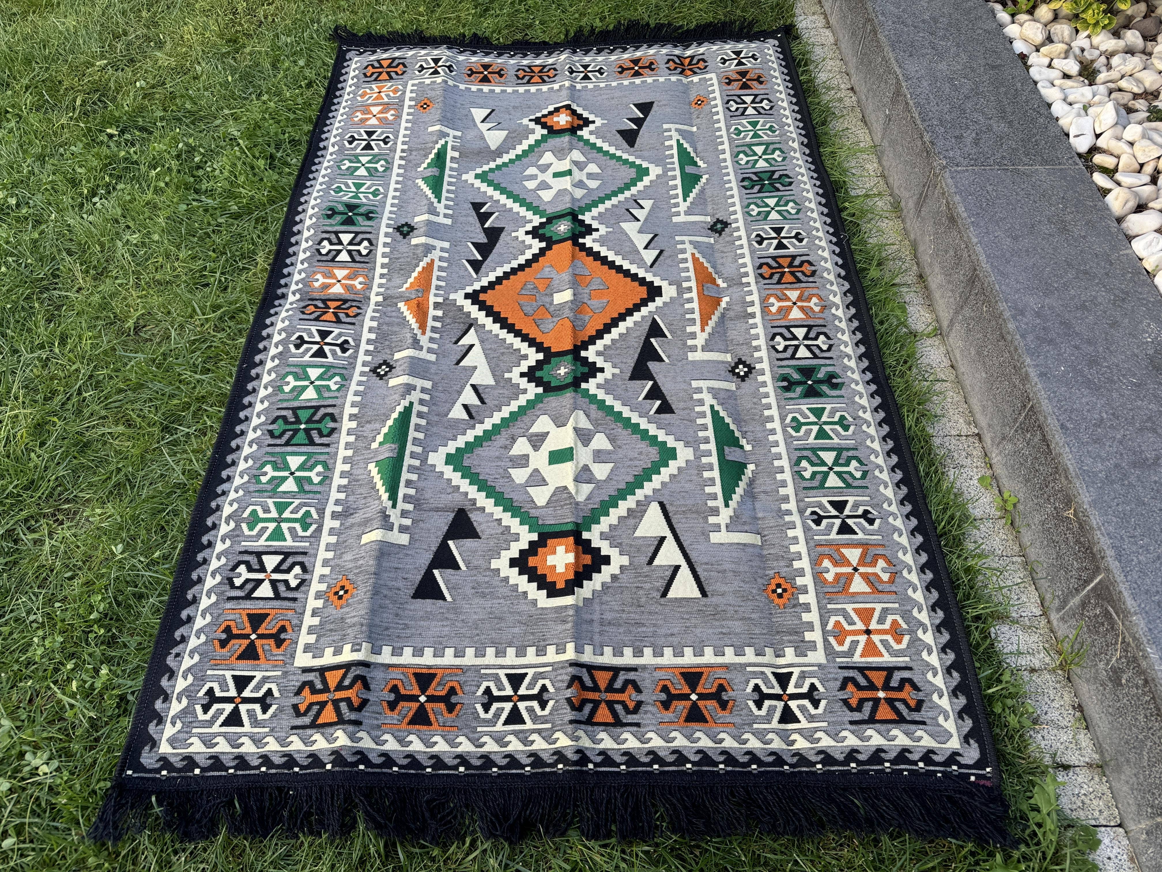 The Loom Wholesale – wholesale Ottoman – Handmade Floor Seating - Kilim Patterned Ottoman Floor Sofa26