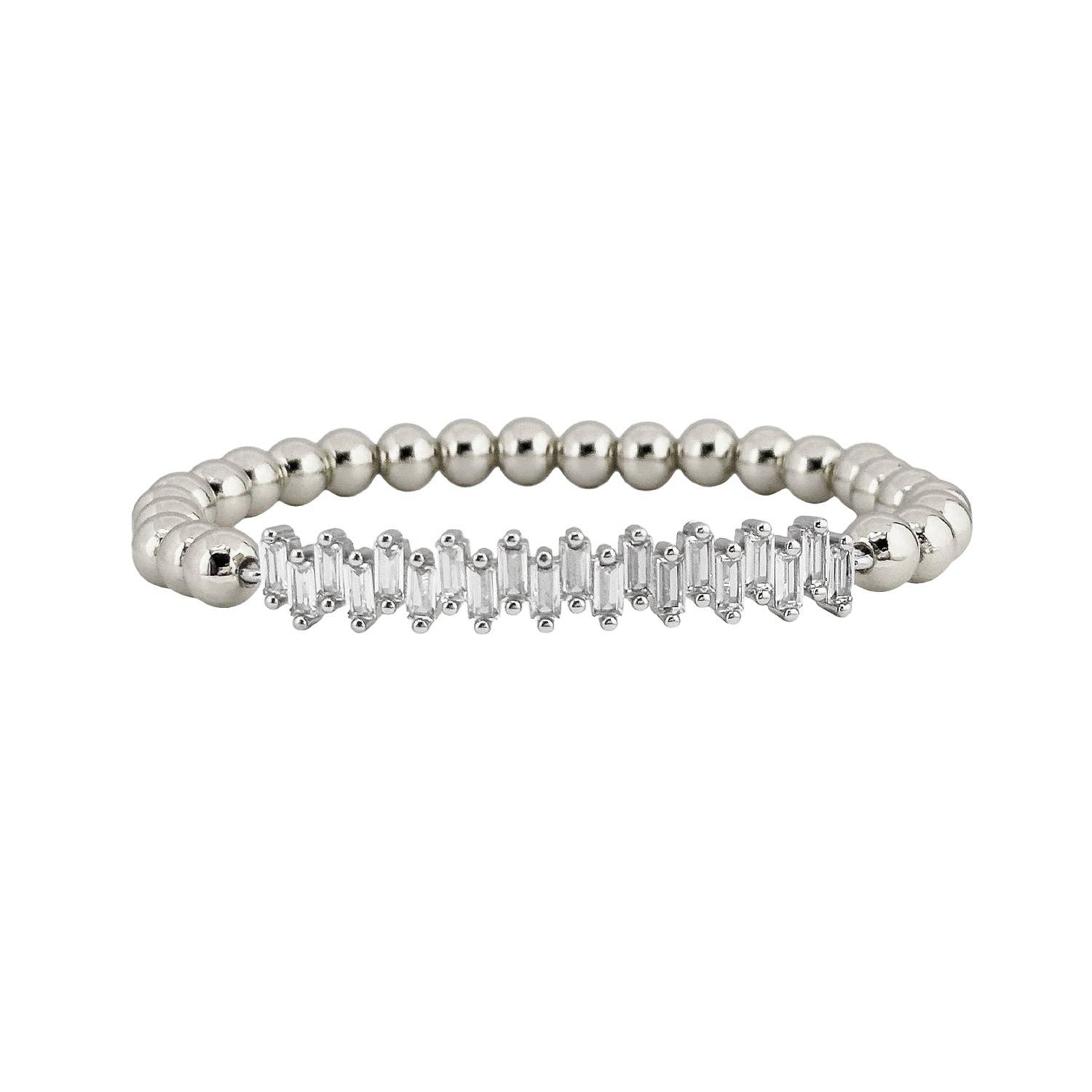 Love, Lisa - Wholesale Beaded Bracelet - Baguette Stretch Beaded Bracelet0