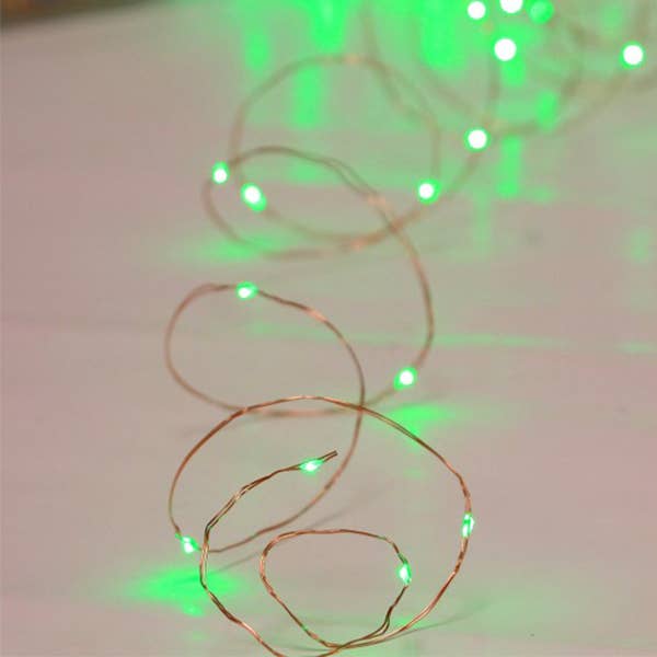 LA RUTA DE LAS IMPORTACIONES SL - Wholesale Fairy lights - Kerst Copper Sequence LED-lamp 20L 6 kleuren (N14)2