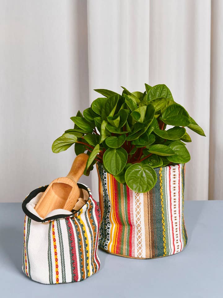 Alpujarra and Manchego mix color basket for wholesale by Eturel Madrid