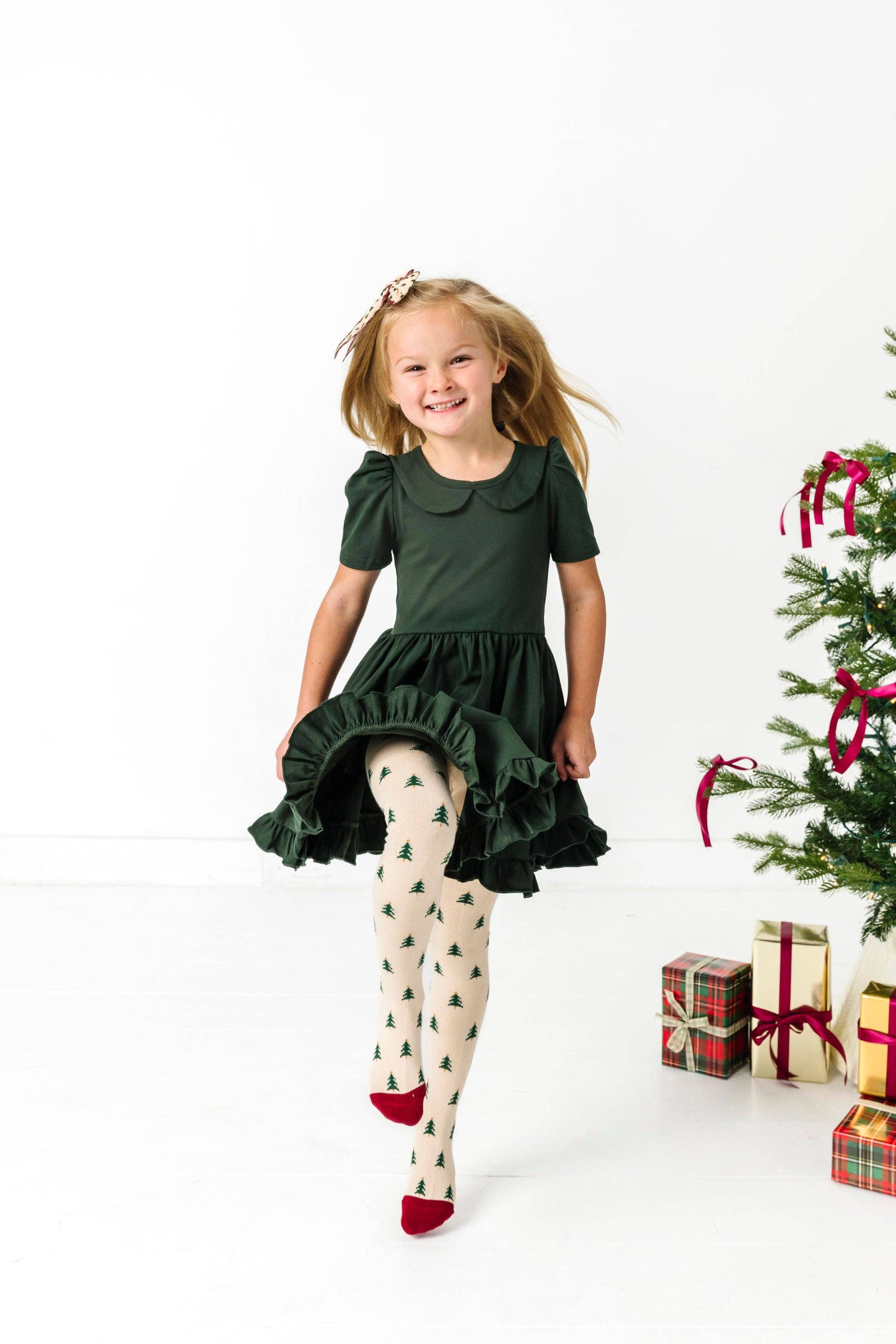 Little Stocking Co. - Wholesale Tights - Kids - Tree Farm Knit Tights3
