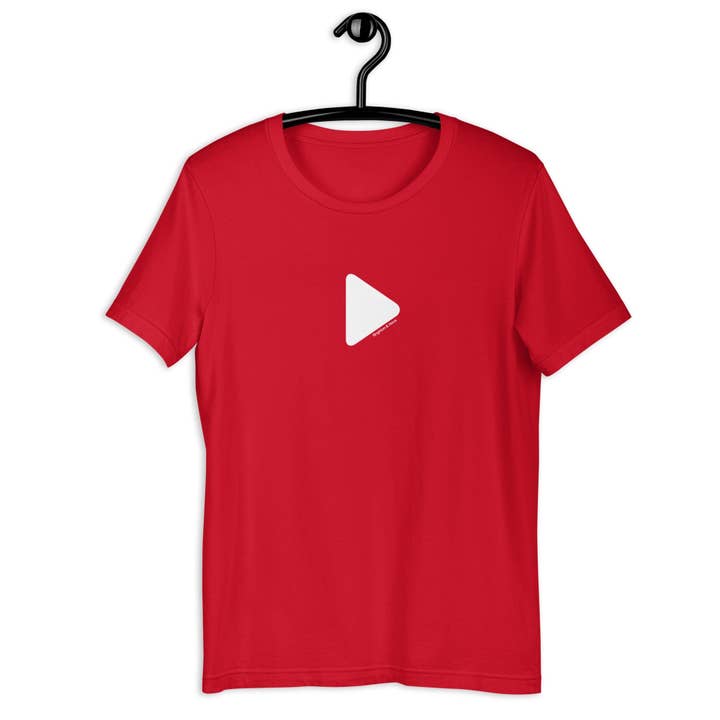 Press Play T-shirt | Brighton & Hove for wholesale by Jolly & Goode