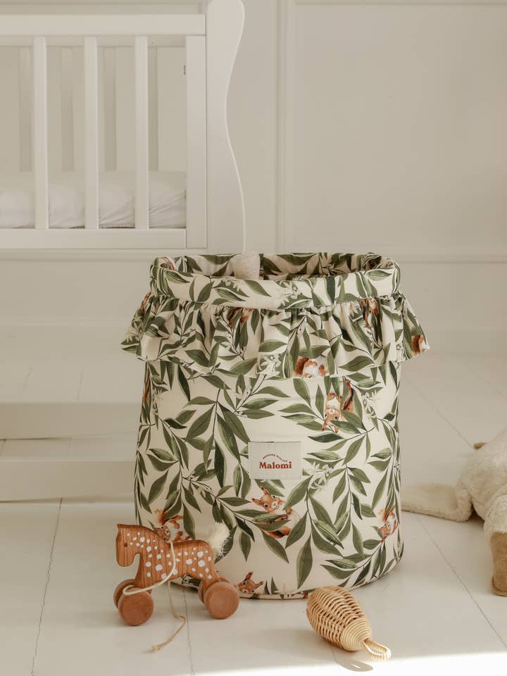 Toy baskets and organizers Woodland for wholesale by Malomi Kids