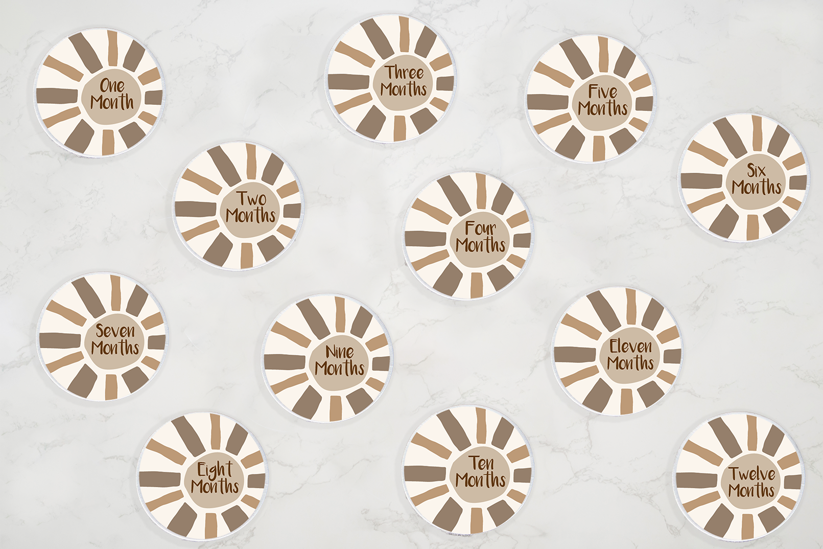 Grow With Me Baby Co - Wholesale Stuffed/Plush Toy - Kids & Baby - Monthly Milestone Discs, Moose Stuffed Animal1