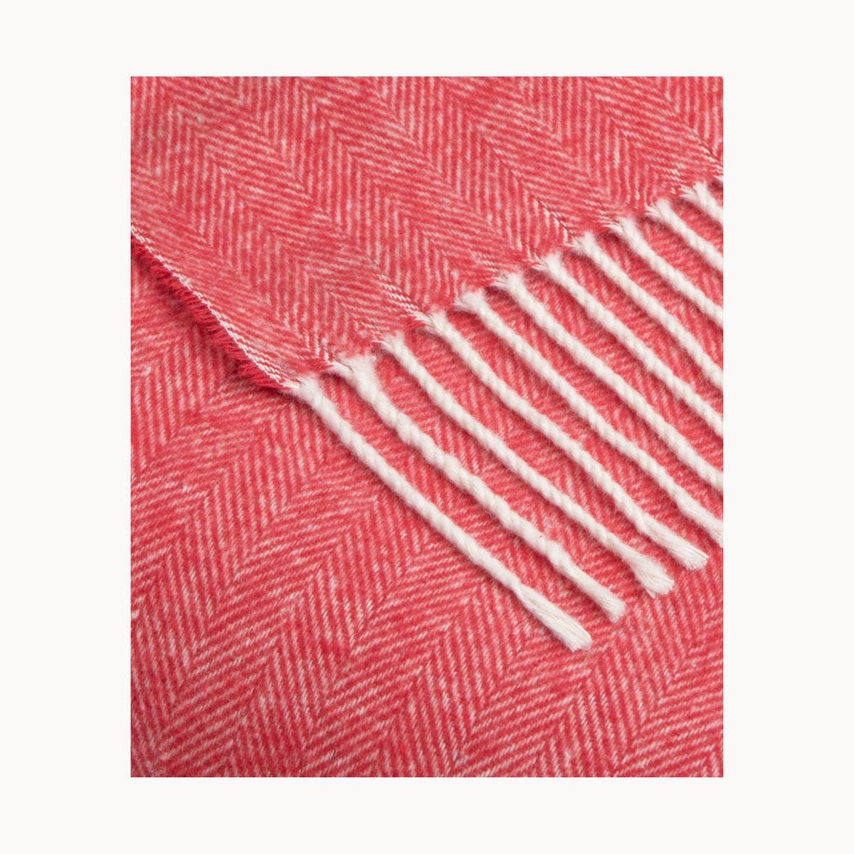 SOFIA TOSCANO - Wholesale Throw blanket - Super Soft Babele Herringbone - Plaid in Recycled Cotton17