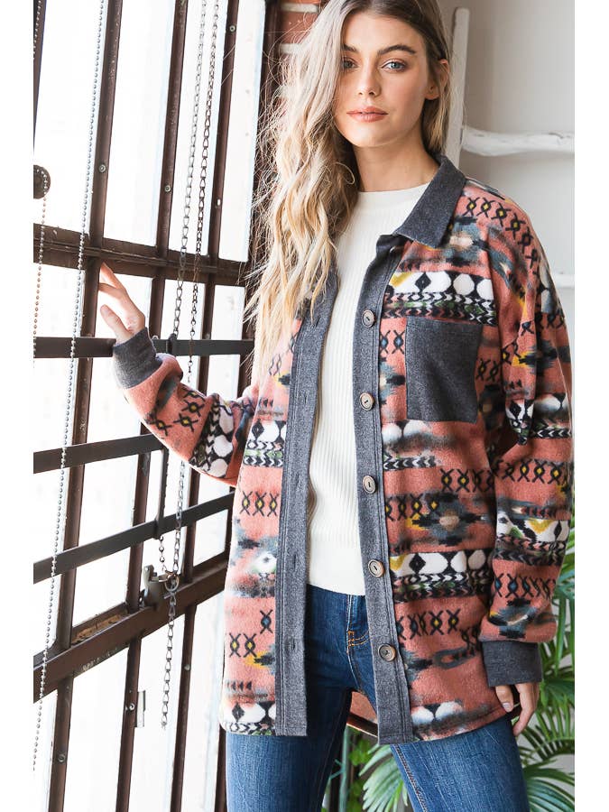 MEERKLEURIGE AZTEEKSE BEUGEL voor wholesale door Pink Irene Wholesale