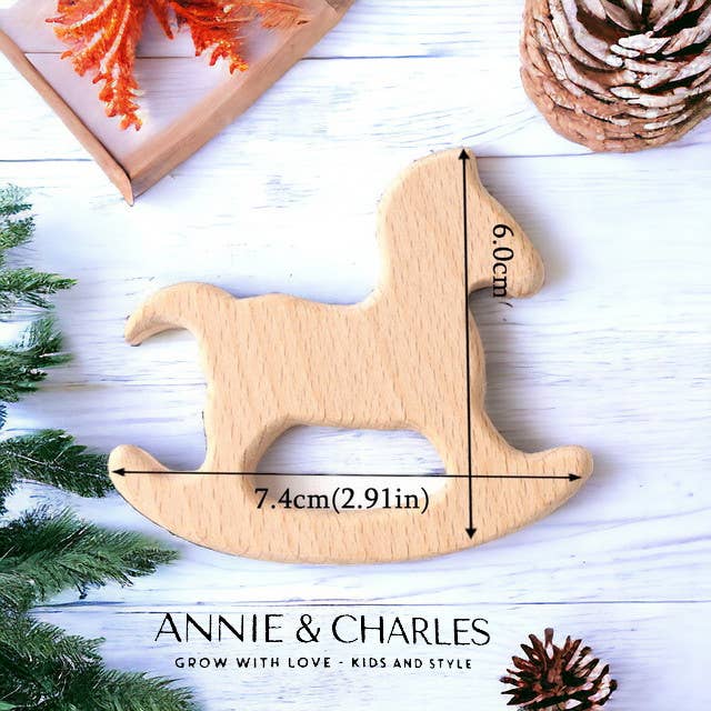 Annie & Charles - Wholesale Teether (Not Clip-On) - Baby - Annie & Charles® wooden teether11