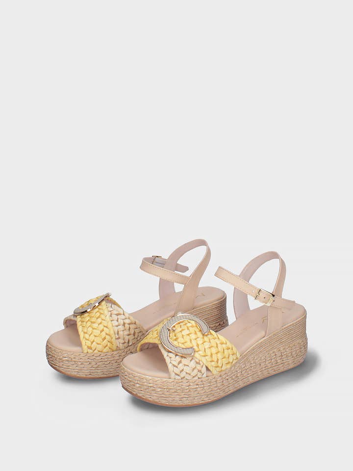 MLV Portuguese Shoes – Engroshandel Wedge - Dame – Middle Wedge Sandaler Daisy 022