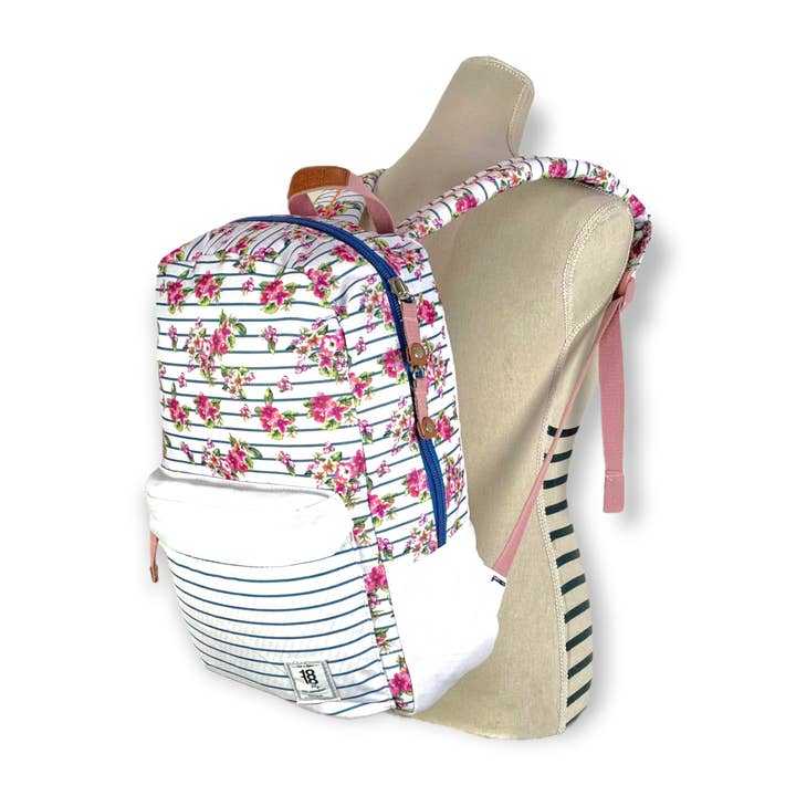 Chenson & Gorett - Wholesale Backpack - Kids - Casual Nylon School Backpack with Floral Print3