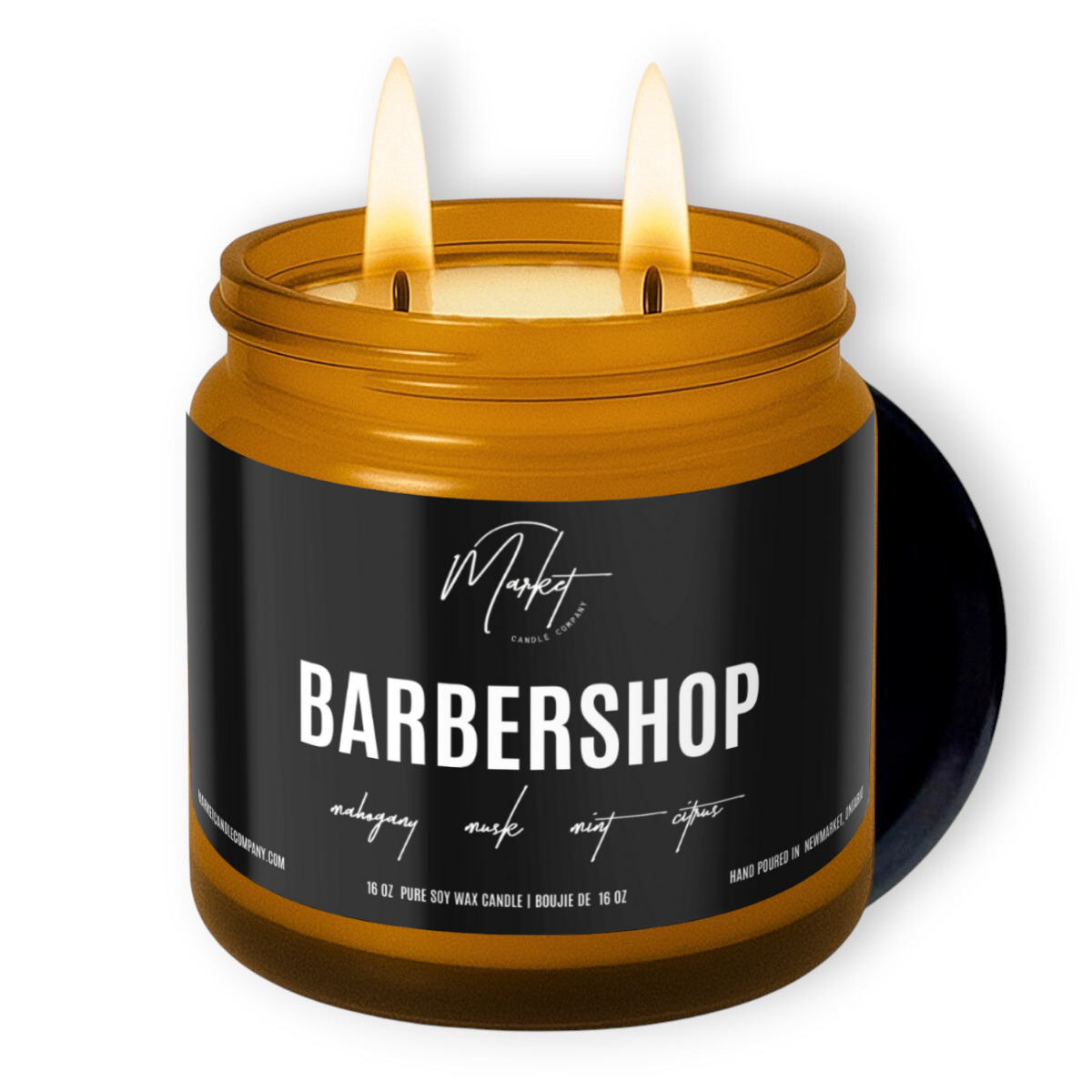 Market Candle Company – Vela em jarro/copo por atacado – VELA DE CERA DE SOJA BARBEARIA3