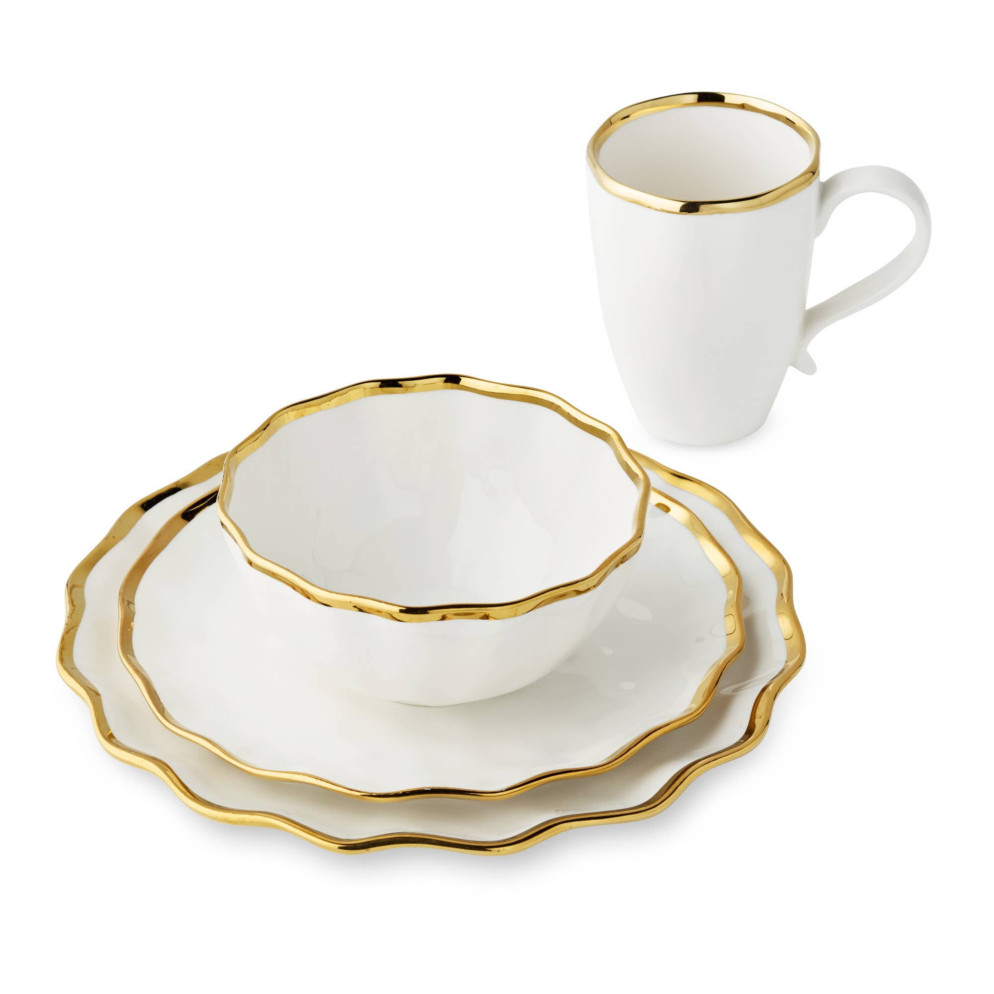 Certified International - Wholesale Salad Plate - Regency Gold Salad Plate 9in3