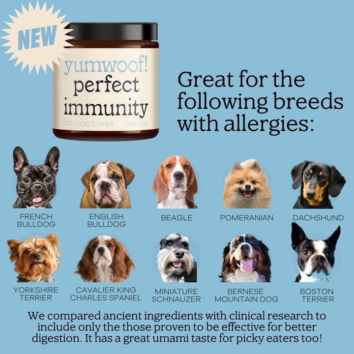 Yumwoof Natural Pet Food - Wholesale Pet Supplement - Dog - Perfect Immunity5