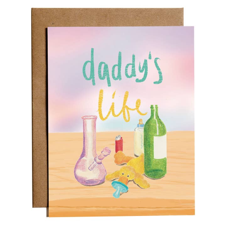 Fathers Day Card | Daddy's Life for wholesale by everybuddy