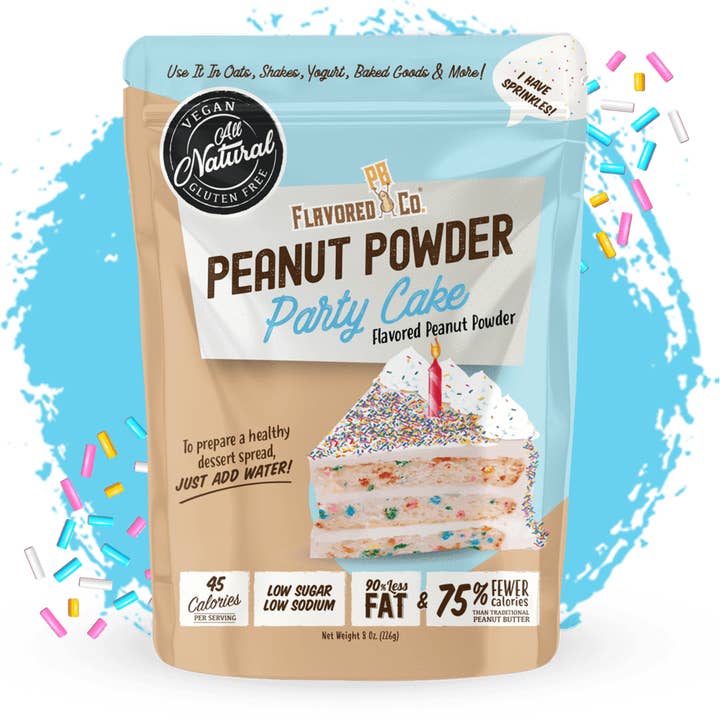 Party Cake for wholesale by Flavored PB Co.
