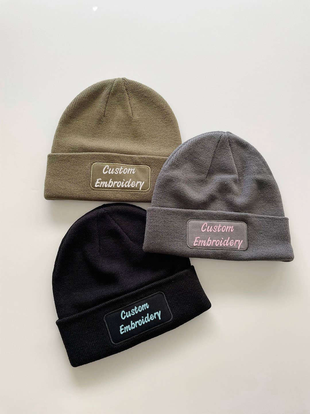 One Nine - Wholesale Beanie - Unisex - Custom Embroidered Beanie Cuffed Custom Logo
Beanie Hat