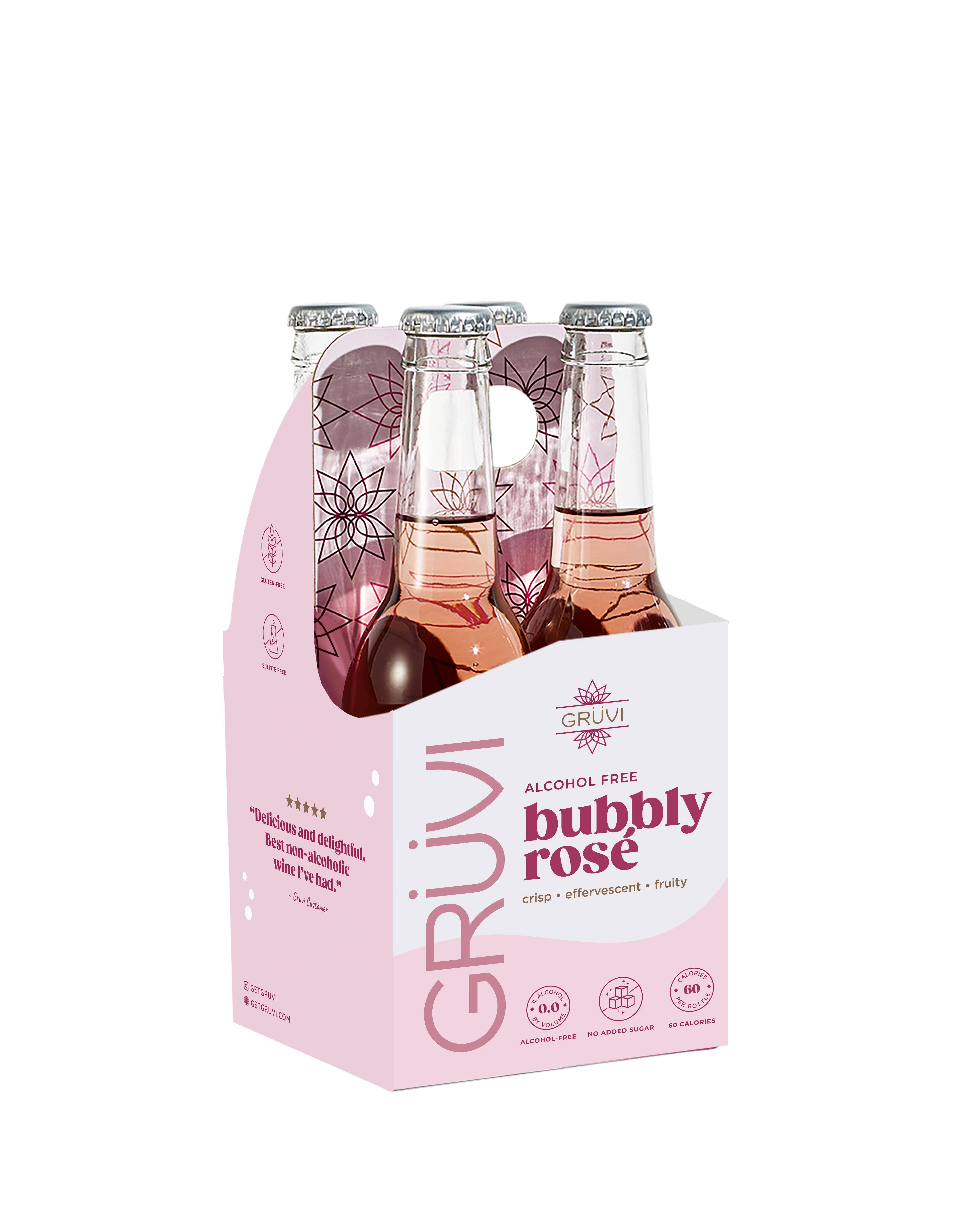 Grüvi - Wholesale Non-Alcoholic Spirits/Wine/Beer - Non-Alcoholic Bubbly Rose1