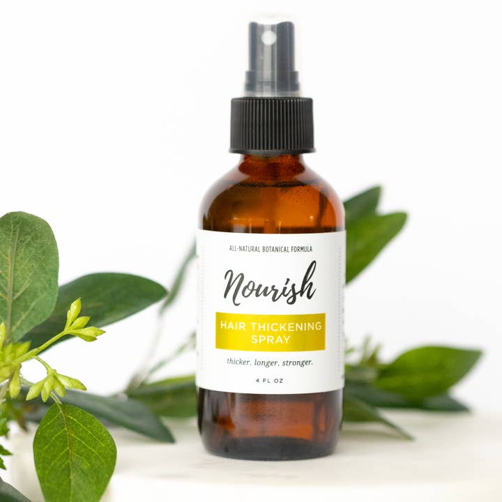 Nourish Natural Products - Wholesale Hair Spray - Hair Thickening Spray to boost volume and growth3
