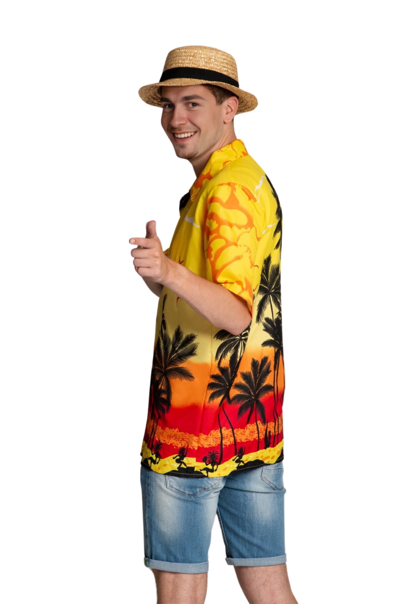 Partychimp - Wholesale Button Down Shirt - Men's - Hawaii Shirt Paradise11