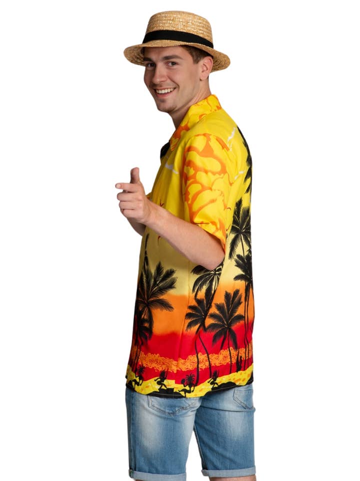 Partychimp - Wholesale Button Down Shirt - Men's - Hawaii Shirt Paradise11