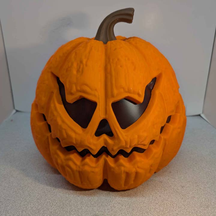 Casque de cosplay citrouille d'Halloween pour la vente par Zeus Print Shop