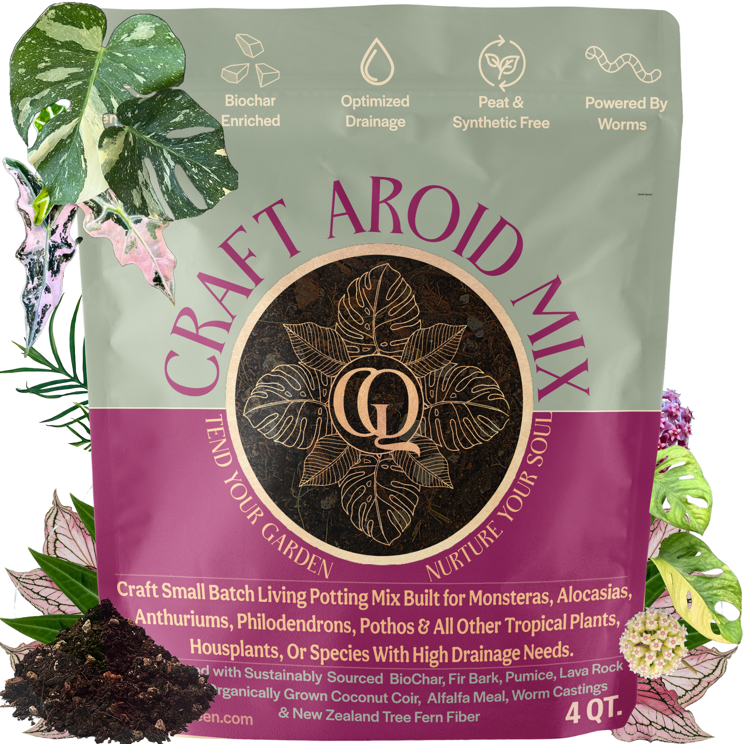 Grow Queen - Wholesale Planting/Potting Soil - Craft Aroid Potting Mix4