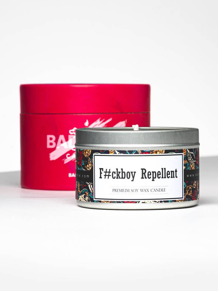 F #ck Garçon Répulsif 8oz pour la vente par Badass Candles