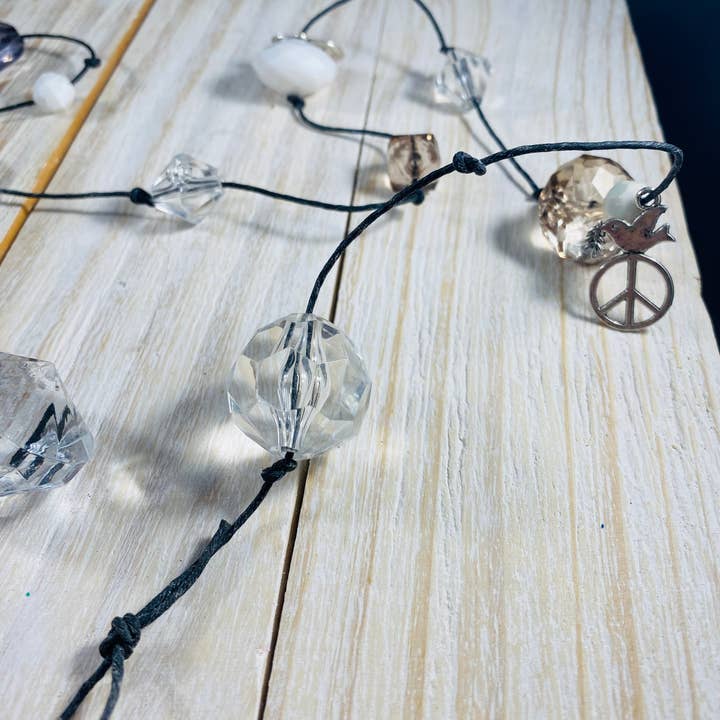 Whimsies - Wholesale Outdoor Ornament/Decor - Bead crystal mobile garden spinner ornament whimsical unique6