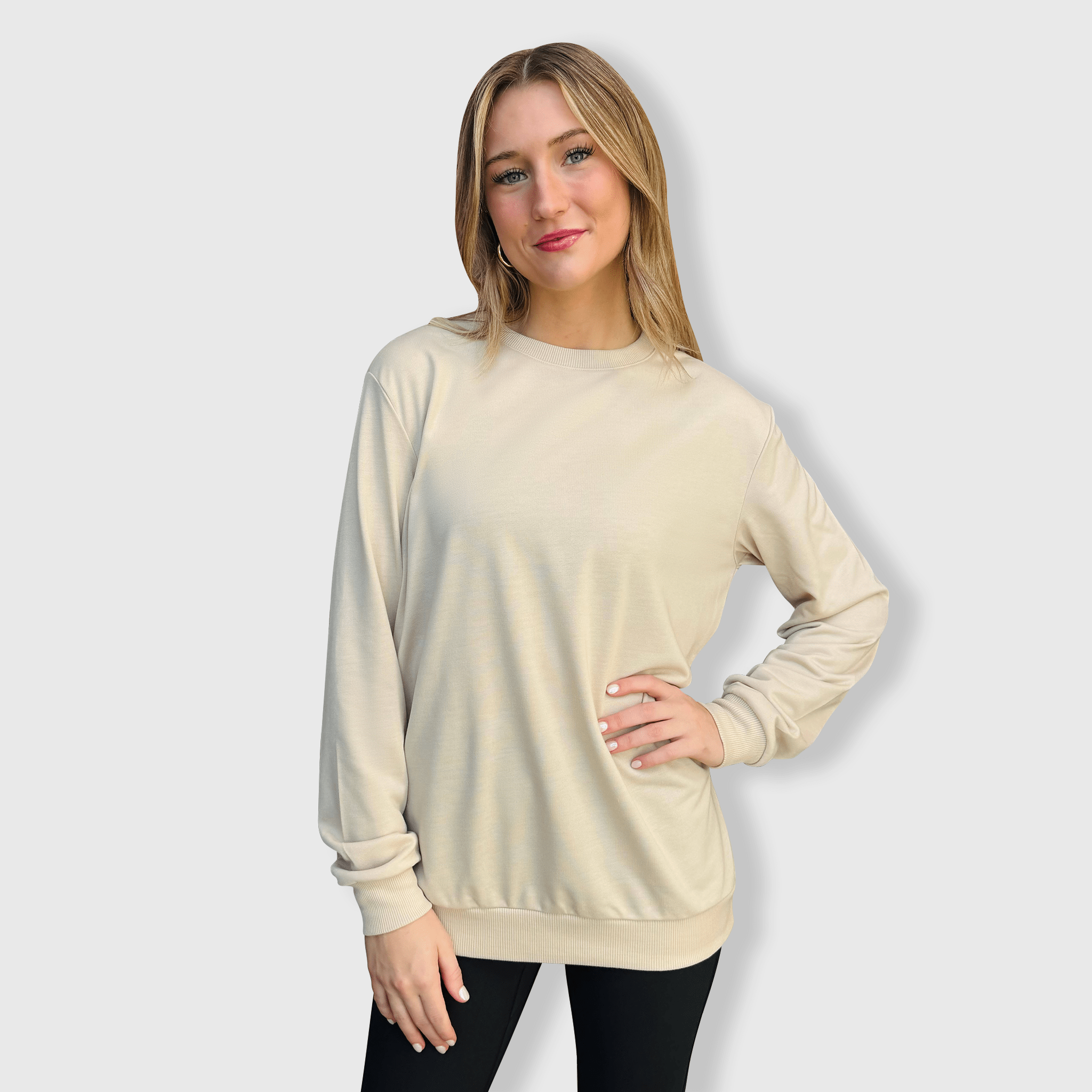 ILTEX Apparel - Vente Sweat-shirt – femme - Sweat-shirt 100 % polyester toucher coton24
