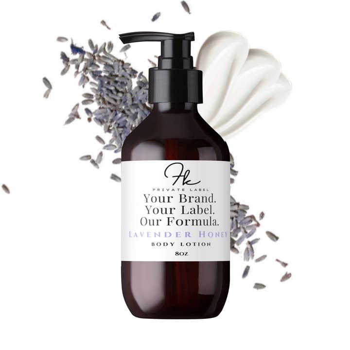 Lotion Hand/Body Lavender Honey for wholesale by FK Private Label Labs