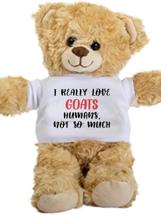 Goats Teddy Bear, Goat Gift idea for wholesale by CustomHappy