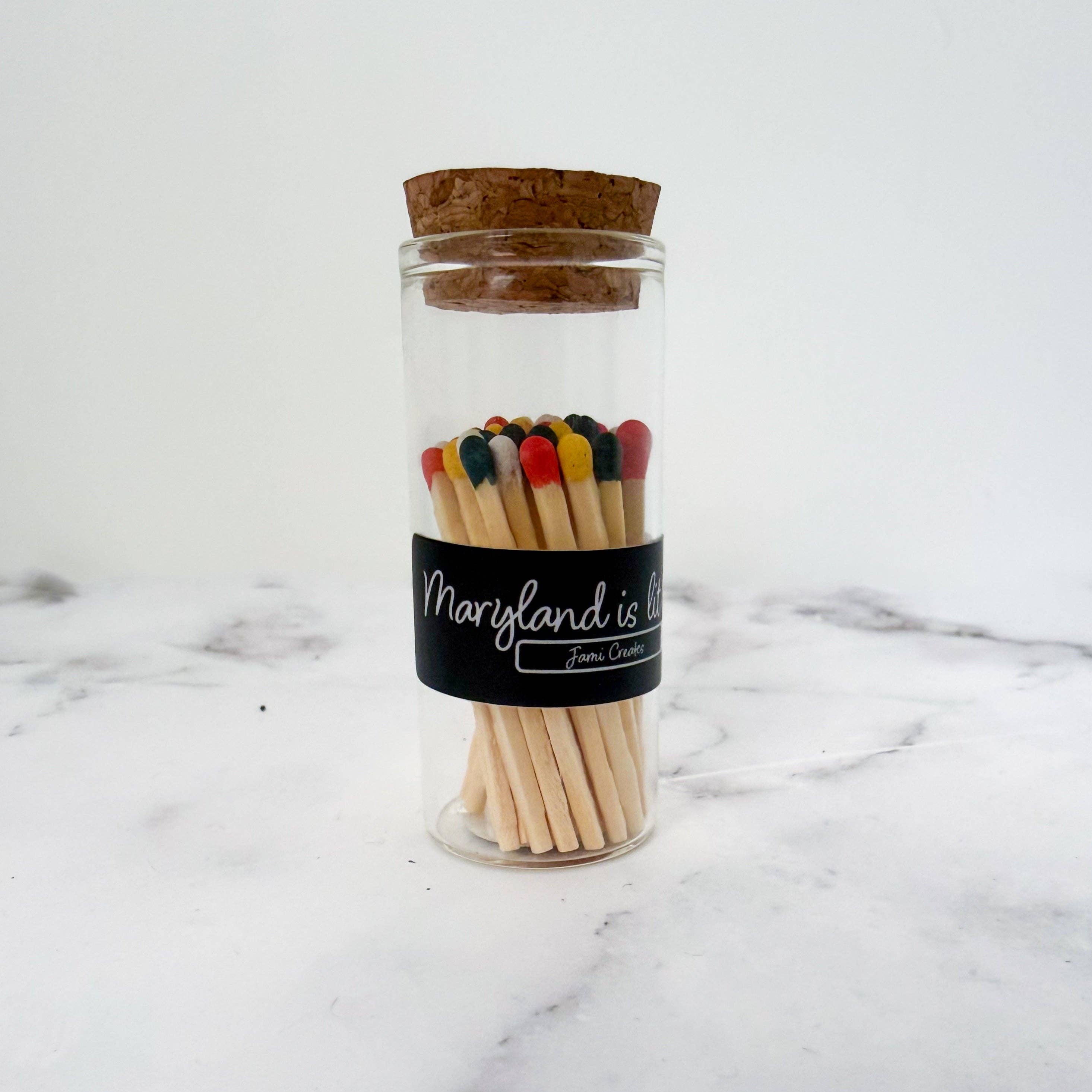 Jami Creates - Wholesale Match Holder - Maryland Is Lit Matchstick Holder3