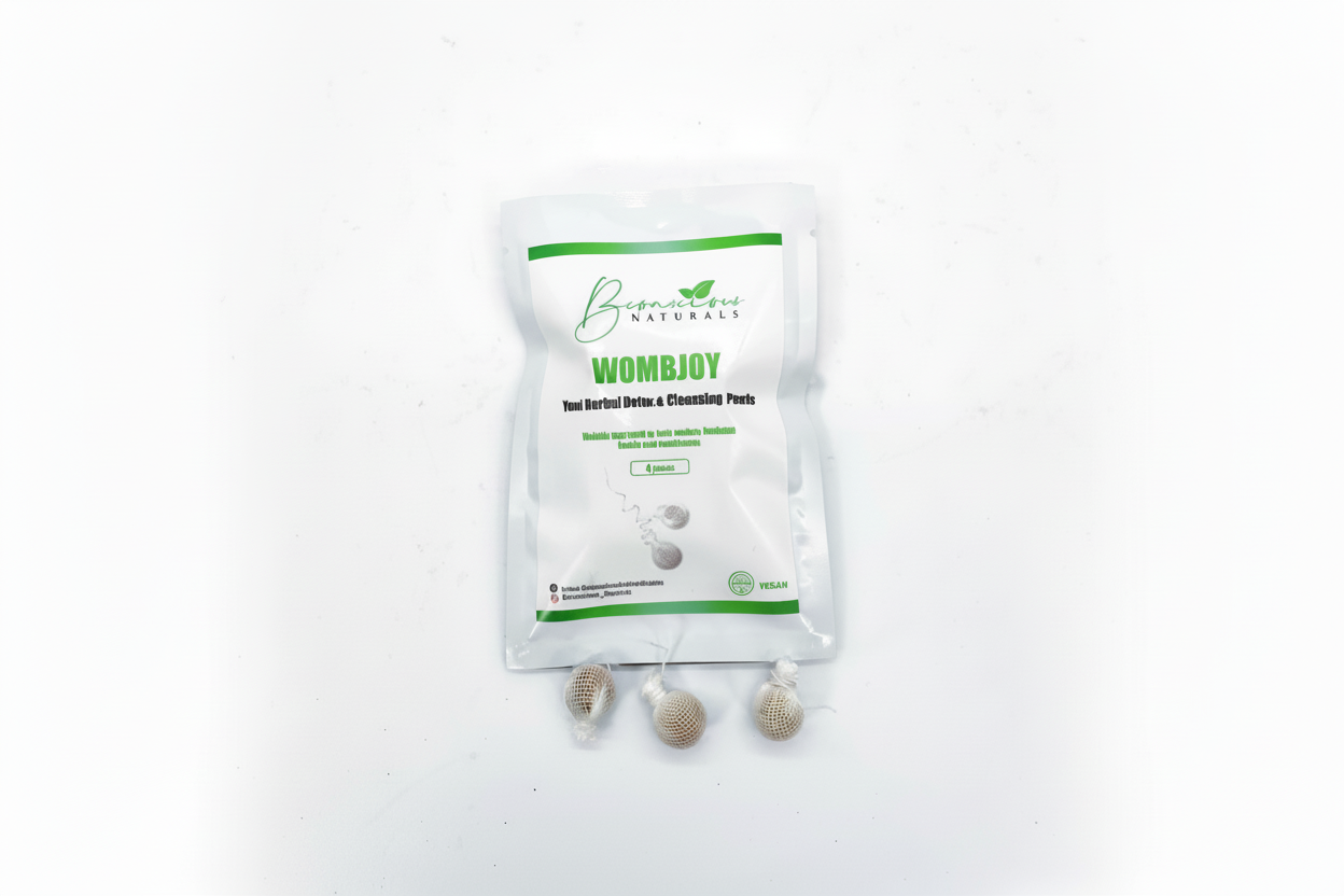 bconsciousnaturals – Limpador/limpeza íntima por atacado – Bconscious Naturals™ Womb Joy (4 unidades) Pérola de Limpeza Yoni Natural Detox Yoni para Saúde Feminina, Rejuvenescimento e Suporte para SOP5