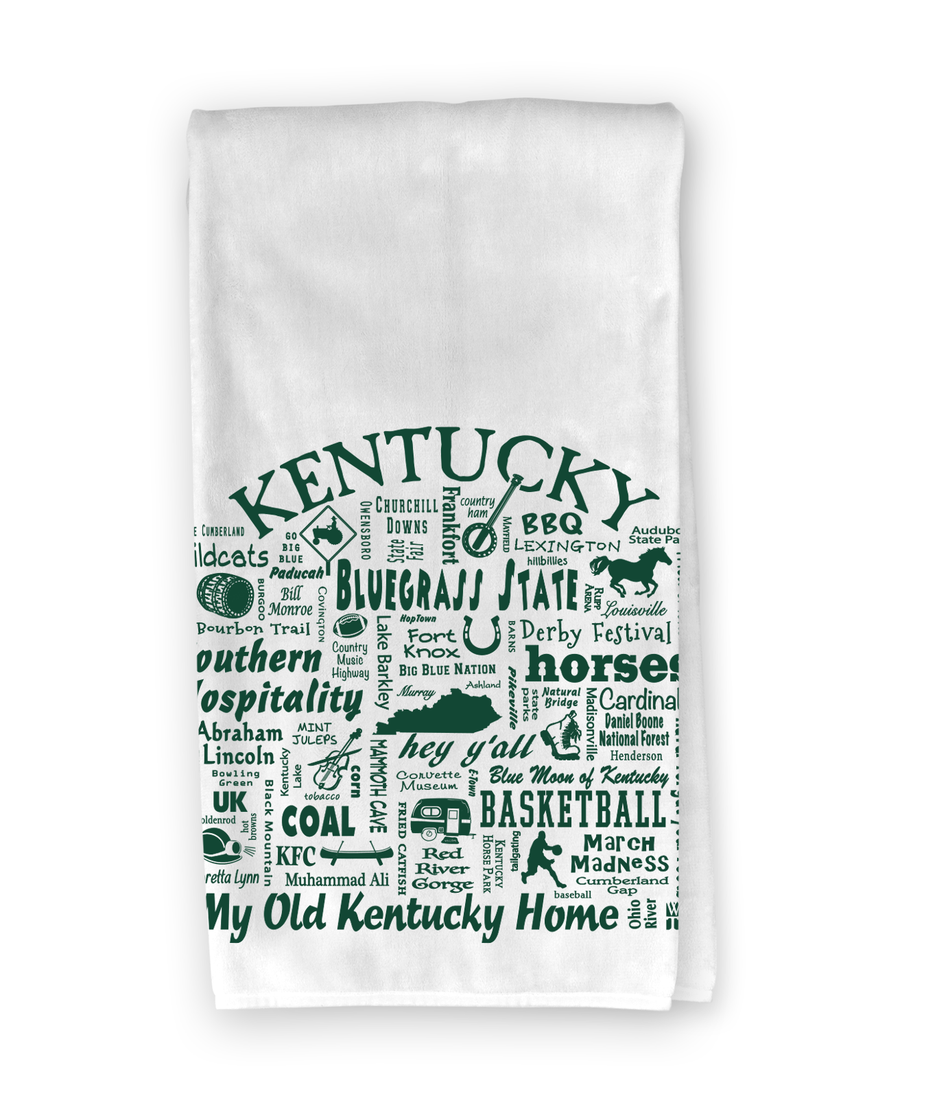 The Buffalo Works - Wholesale Tea Towel - Kentucky Destination Kitchen Towel - Where Life Takes You2