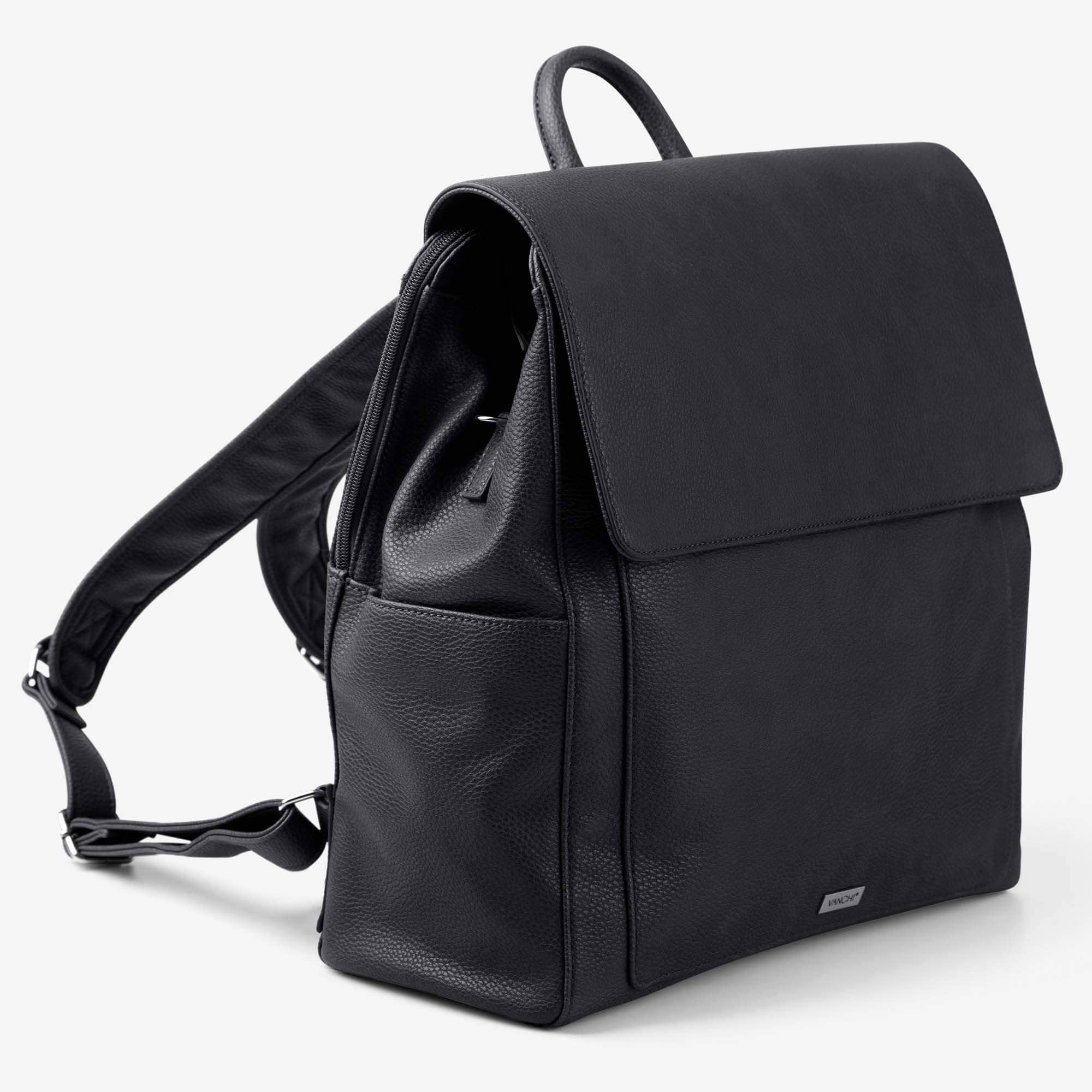 VANCHI - Wholesale Backpack – Women's - Emmy Backpack (Vegan) Black19