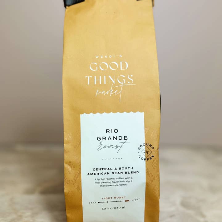 Wendi’s Good Things Market - Wholesale Ground Coffee - Rio Grande Roast Ground Coffee