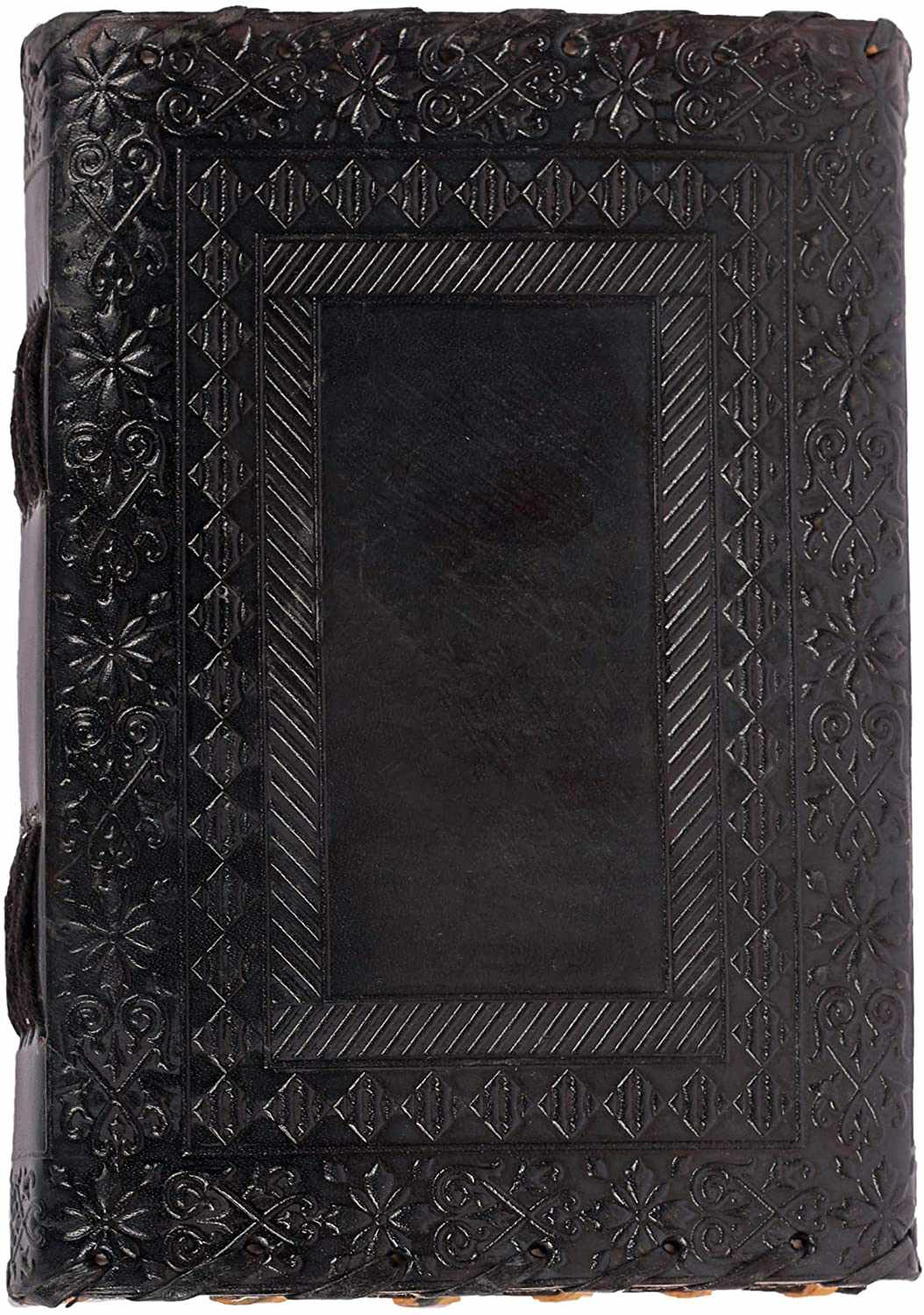 Tuzech Leather - Vente Journal intime - Journal en cuir TUZECH pour hommes et femmes, carnet en cuir pour écrire des poèmes, carnet de croquis, carnet de notes pour tenir des registres, mémoire personnel avec serrure et clé - Non ligné 7 pouces29