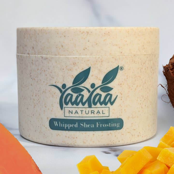 Whipped Tropical Ghana Gold Shea Frosting for wholesale by YaaYaa Natural