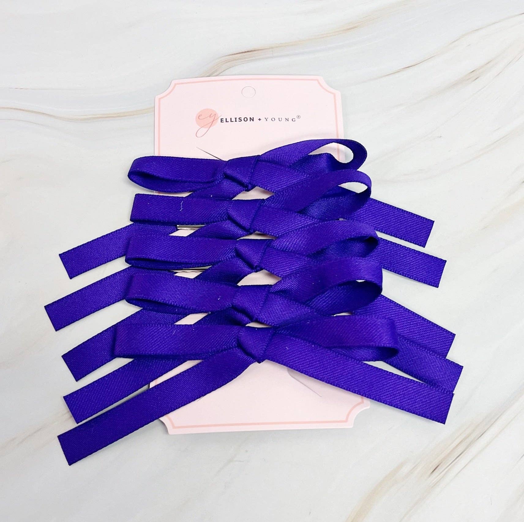 Ellison+Young - Wholesale Hair Clip - Women's - Solid Bow Hair Clip Set Of 58