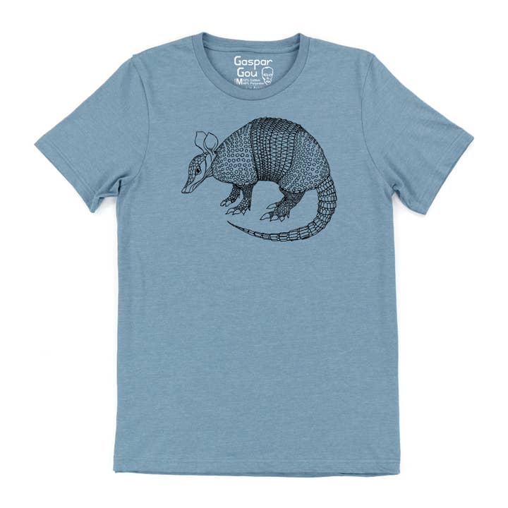 Gaspar Gou - Wholesale Screen Printed T-Shirt - Men's - Armadillo Charlie Tee2