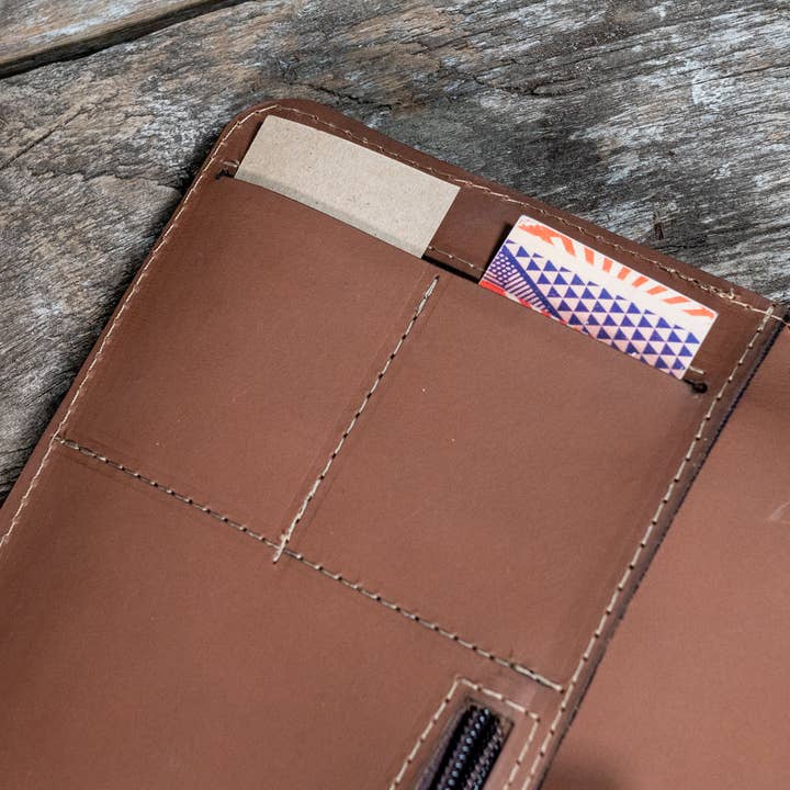 Allegory Handcrafted Goods - Wholesale Laptop/Tablet Case - Unisex - Walker Legal Portfolio | Leather Padfolio & Laptop Case for Legal Pads6