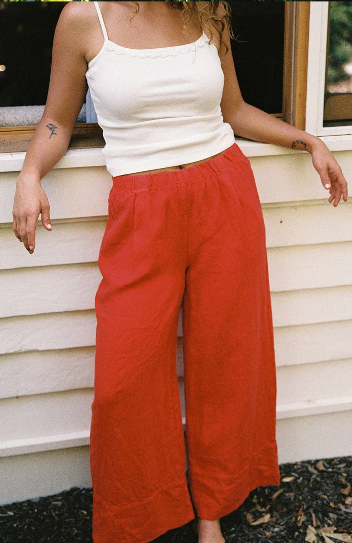 LA RELAXED - Wholesale Pants - Women's - Linen Simple Pant2