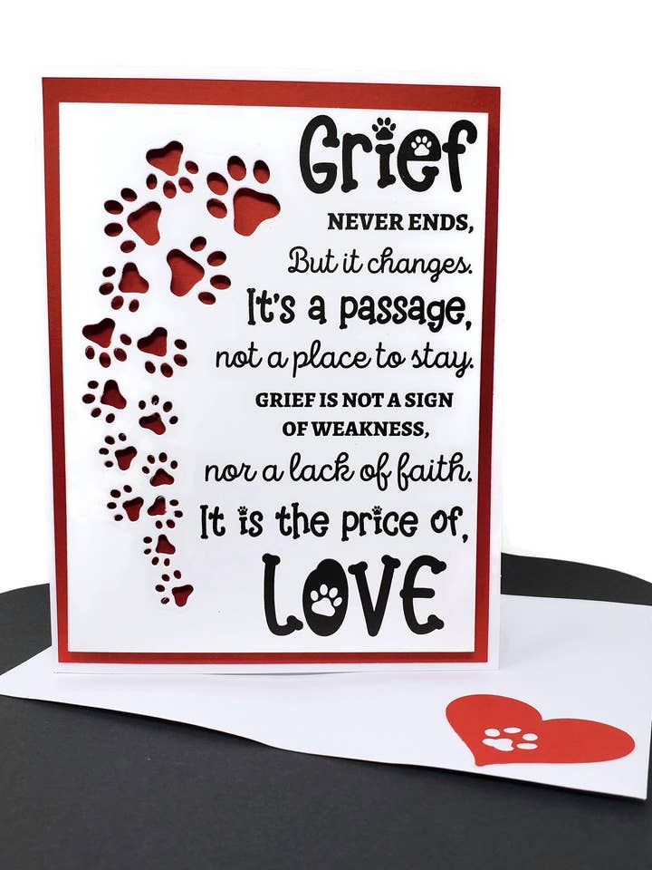 Pet Sympati kort för wholesale av Misfit Manor Shop