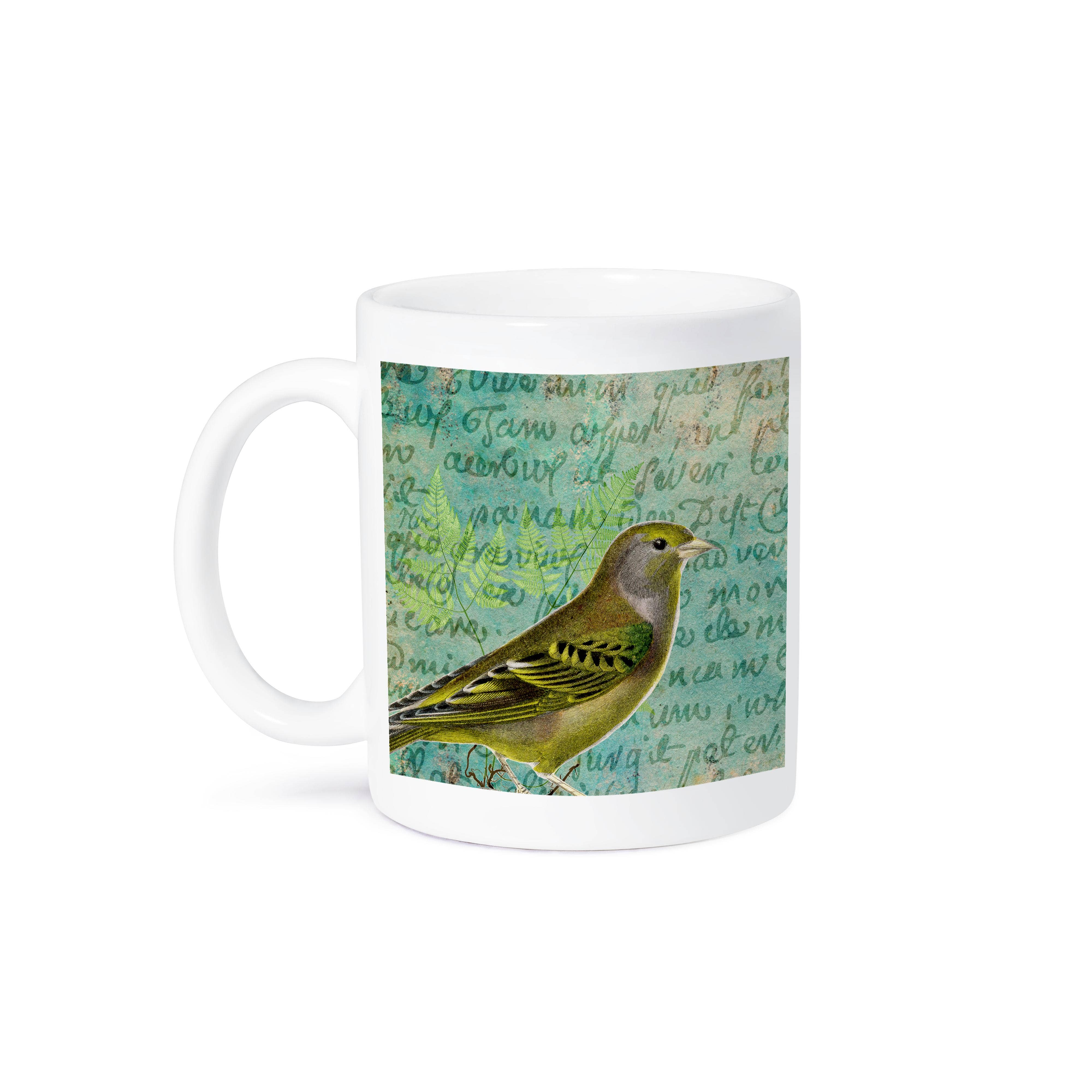 3dRose - Wholesale Coffee Mug - 3dRose, Vintage Canary Bird Digital Art, Mug8