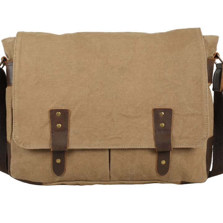 Men's Gifts Australia - Wholesale Messenger bag – Men's - Canvas Messenger Bag-Trooper-130