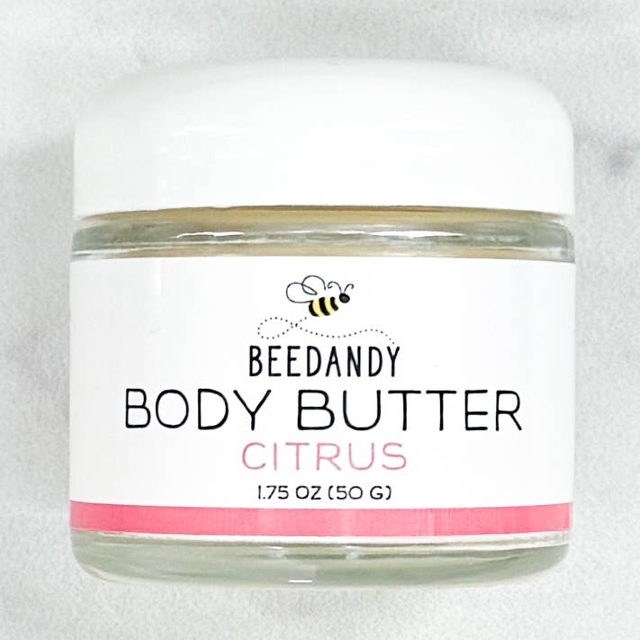 Körperbutter, Citrus, ganz natürlich, 1,75 oz für den Großhandel von Beedandy