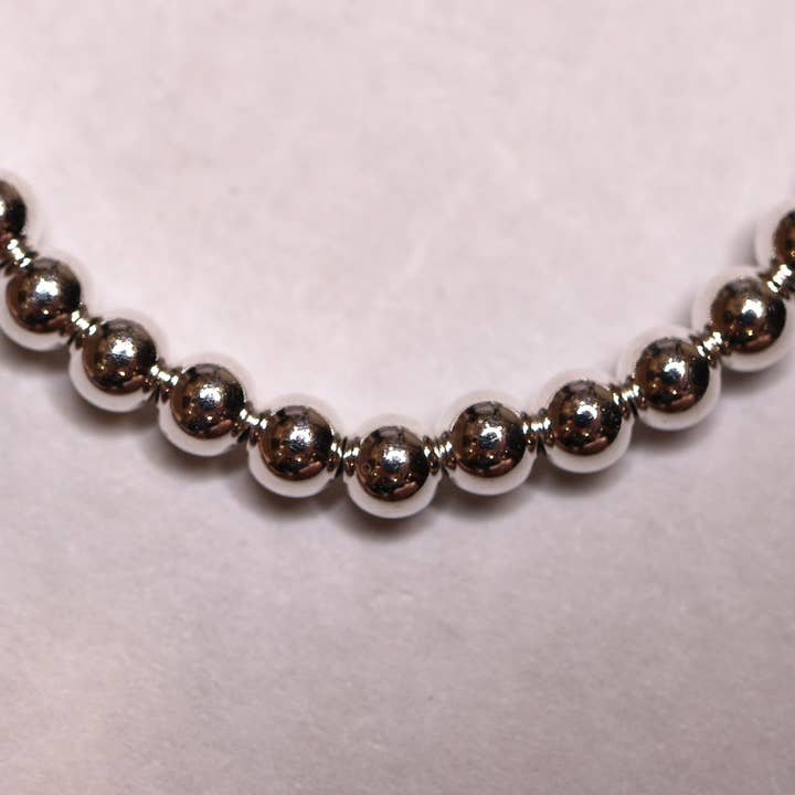 Sterling Silver Beaded Baby Child Kid Bracelet Jewelry for wholesale by Zsa Zsa & LoLLi Monogram Blanks