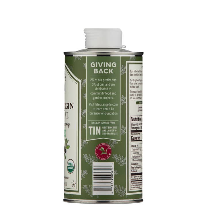 La Tourangelle - Wholesale Olive Oil - Organic Bright & Peppery Extra Virgin Olive Oil - 6 Units2