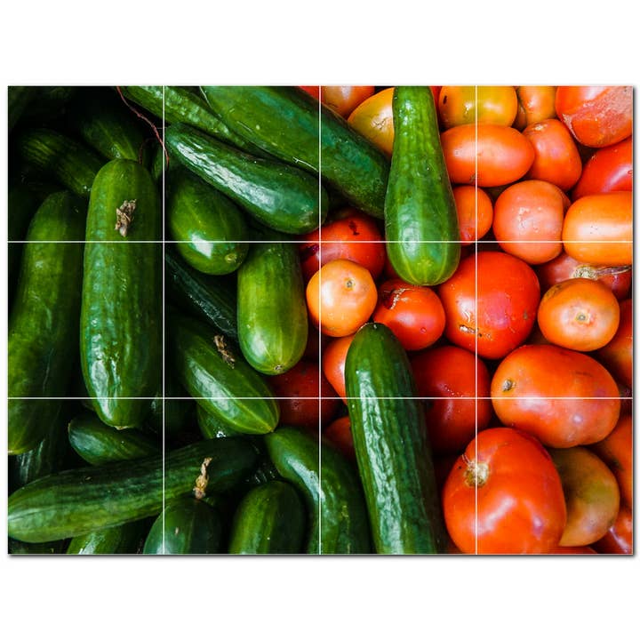 Frugtkeramiske fliser Keramiske fliser Vægmaleri PT500707 for engroshandel hos Picture-Tiles.com