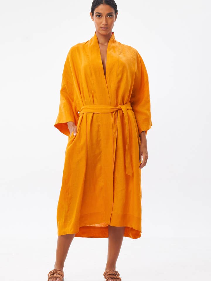 Tricia Robe - Marigold Hue for wholesale by Kerry Grima