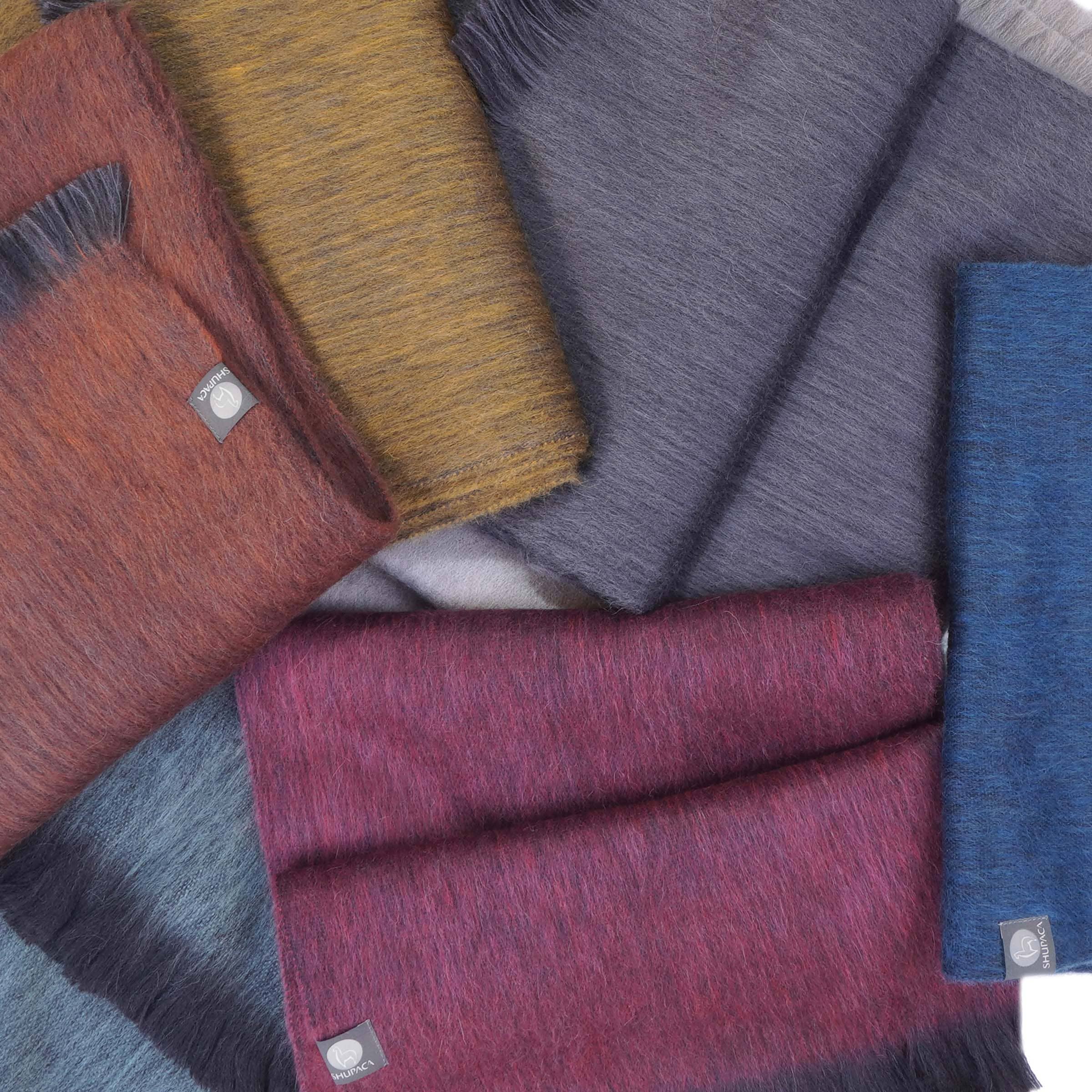 Shupaca Alpaca - Wholesale Scarf - Unisex - Alpaca Scarf - Mineral Mist4